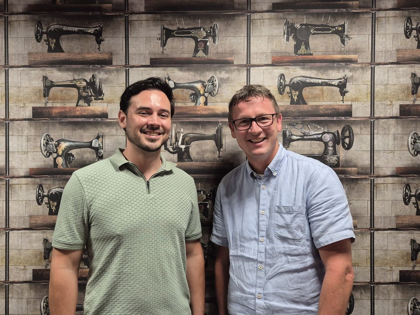 Dion Pereira met Stefan van Huissteden
